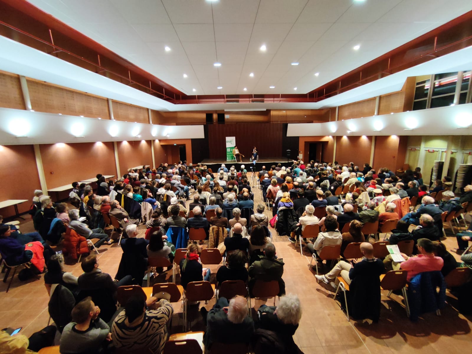 Valérie Masson-Delmotte fait salle comble !