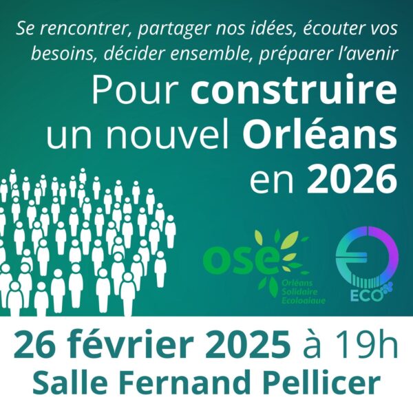 Réunion publique – Salle Pellicer, mercredi 26 février à 19h