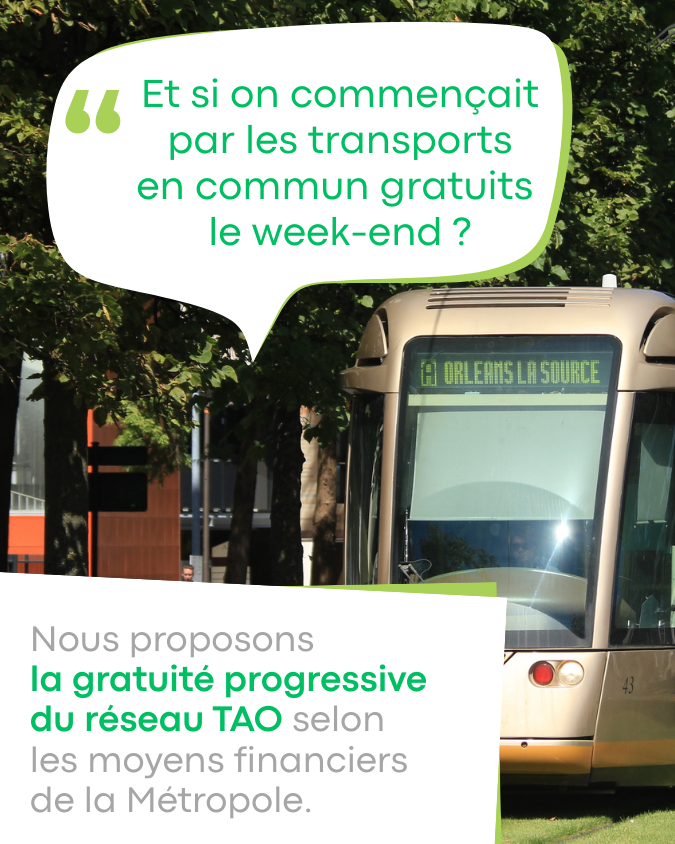 Nos premières propositions pour les mobilités