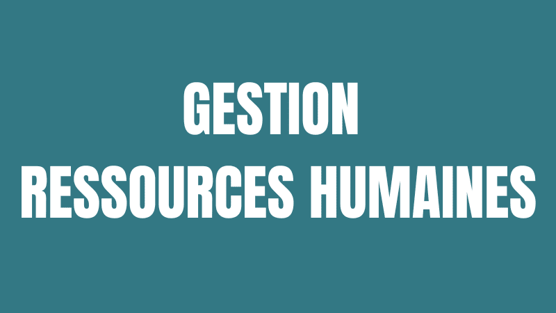 Notre programme Gestion de la ville et Ressources humaines