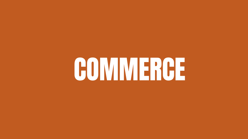 Notre programme COMMERCE