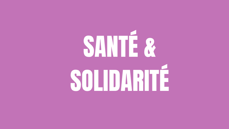 Santé et solidarité
